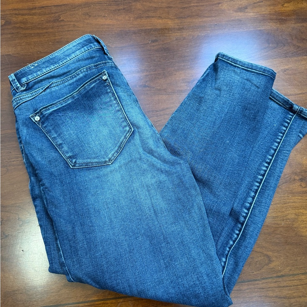 Wit & Wisdom Deep Blue Skinny Jeans